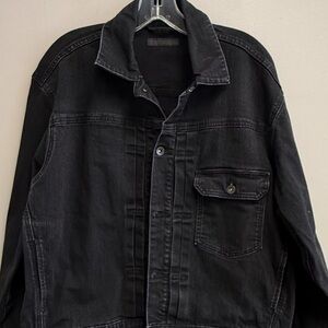 Uniqlo Men's black  Denim Jacket medium